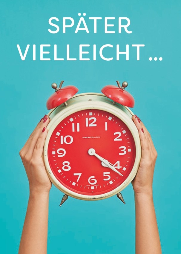 Später vielleicht