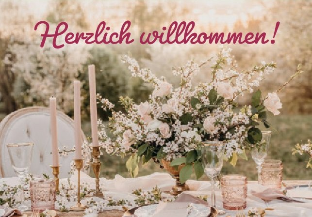 Herzlich willkommen!