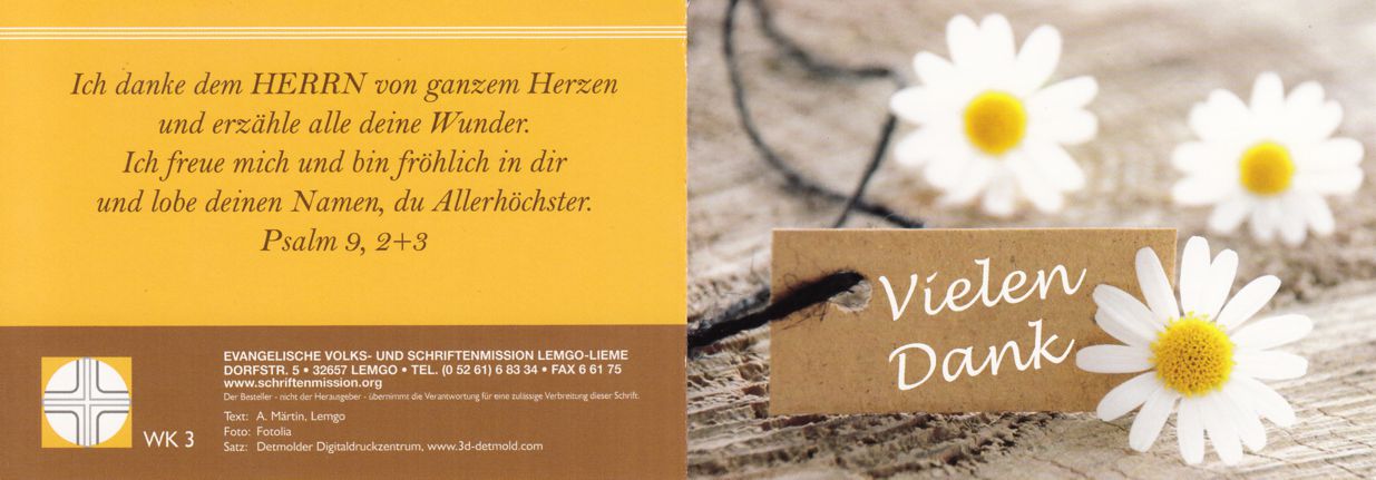 Vielen Dank