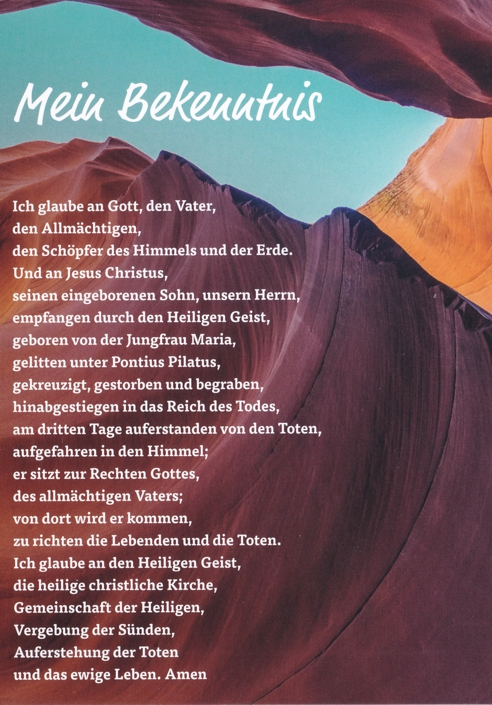 Glaubensbekenntnis
