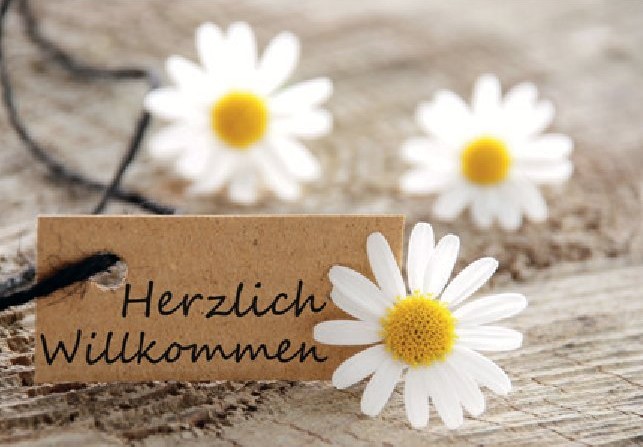 Herzlich willkommen!